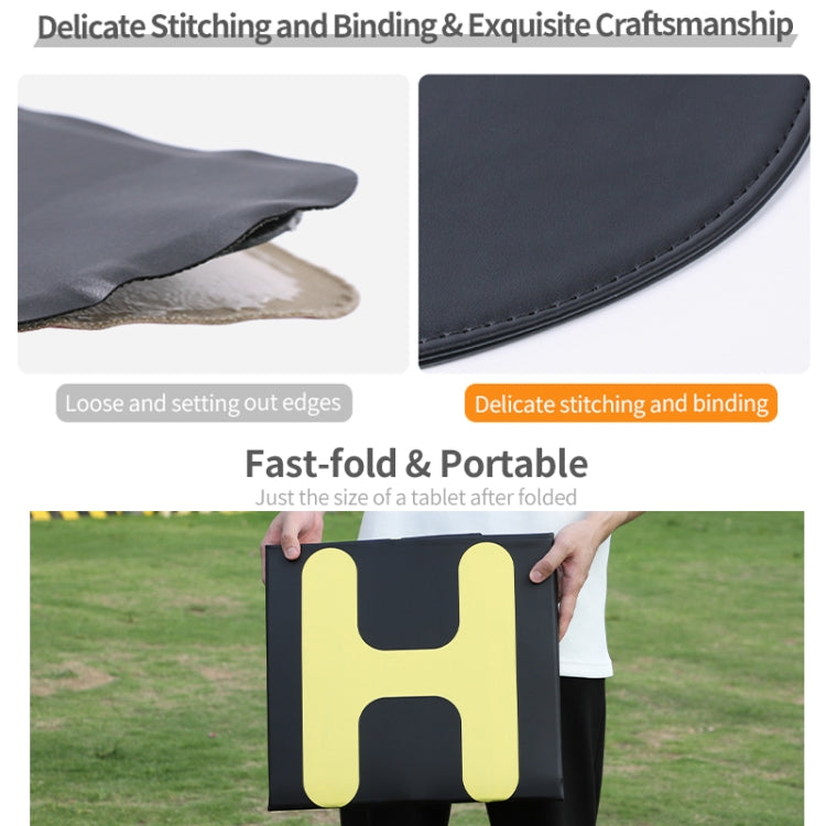 Sunnylife TJP10 110cm Hexagonal Double-Sided Folding With Ground Spikes Drone Universal Apron, 110cm Sunnylife TJP10 110cm Hexagonal Double-Sided Folding With Ground Spikes Drone Universal Apron, 110cm